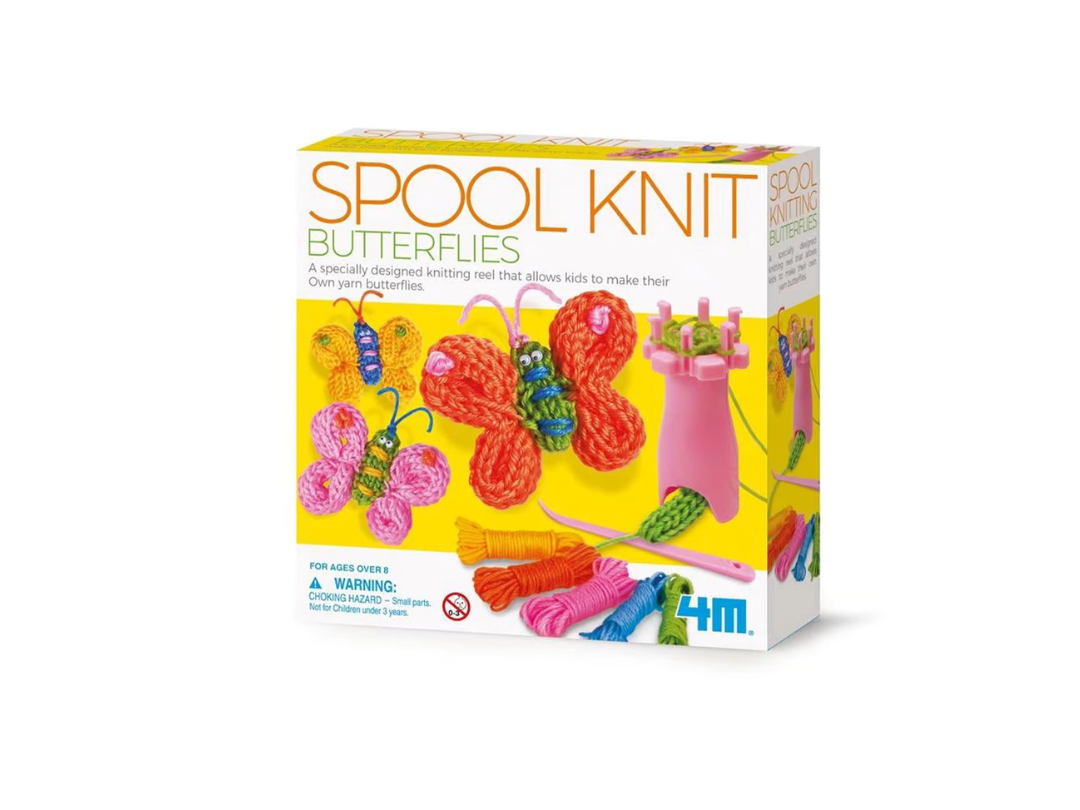 Buy 4M French Knit Butterfly Kit - Craft Kit for Kids in Qatar Buy 4M French Knit Butterfly Kit - Craft Kit for Kids in Qatar